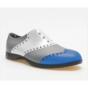 Biion Golf Shoes Spikeless Preppy Wingtips Rubber Washable 11